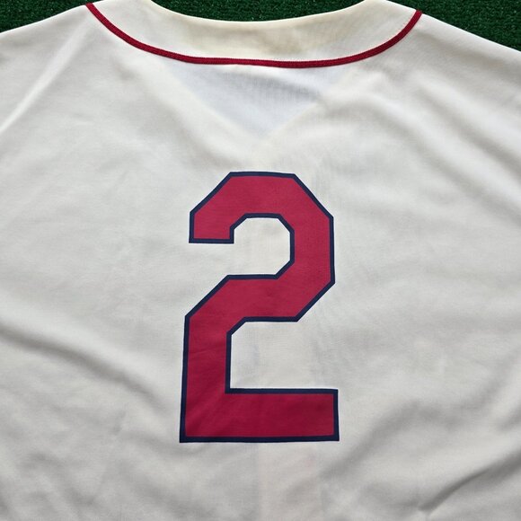 St Louis Cardinals Jersey Mens XL White Beige MLB Baseball Sports Twin Bird #2 - Picture 14 of 15